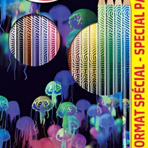 Maped Crayon de couleur DEEPSEA PARADISE, étui carton de 18