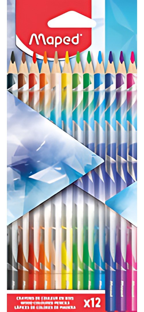 Maped Crayon de couleur ARCTIC, étui en carton de 12