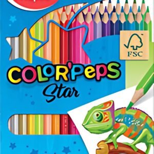 Maped Crayon de couleur COLOR'PEPS Star, étui carton de 36