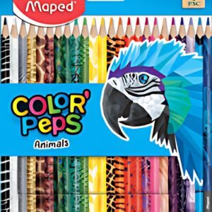Maped Crayon de couleur triangulaire COLOR'PEPS Animals