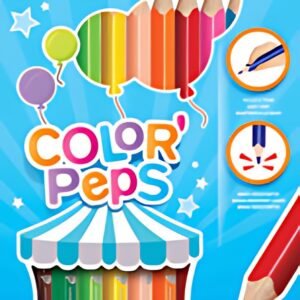 Maped my first Crayons de couleur COLOR'PEPS JUMBO, étui 12