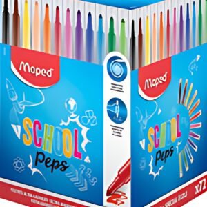 Maped Feutres dessin COLOR'PEPS Long Life, présentoir de 72