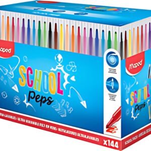 Maped Feutres dessin COLOR'PEPS Long Life, présentoir de 144