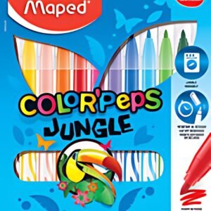 Maped Feutre COLOR'PEPS Jungle, étui en carton de 12
