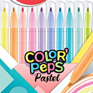 Maped Feutre COLOR'PEPS Pastel, étui carton de 10