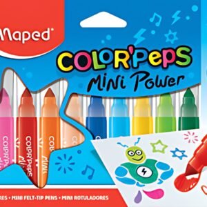 Maped Feutre COLOR'PEPS Mini Power, étui de 12 en carton