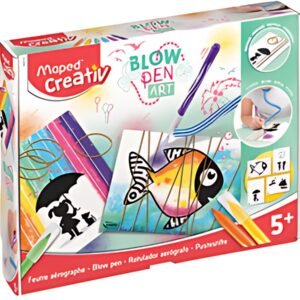 Maped Kit feutre aérographe BLOW PEN "Fil'Art", 22 pièces