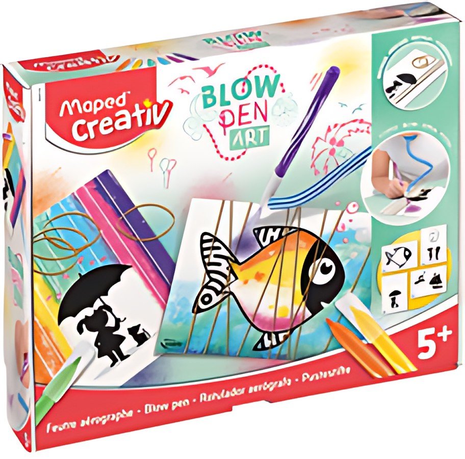 Maped Kit feutre aérographe BLOW PEN "Fil'Art", 22 pièces