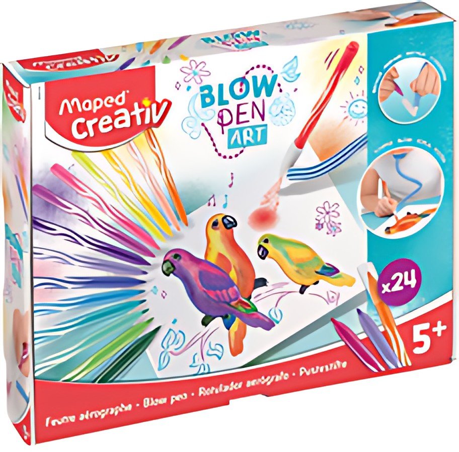 Maped Creativ Kit feutre aérographe BLOW PEN Art, 32 pièces