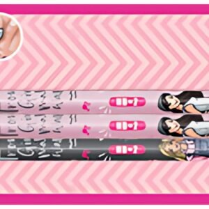 Maped Crayon de papier Barbie, HB, blister de 6