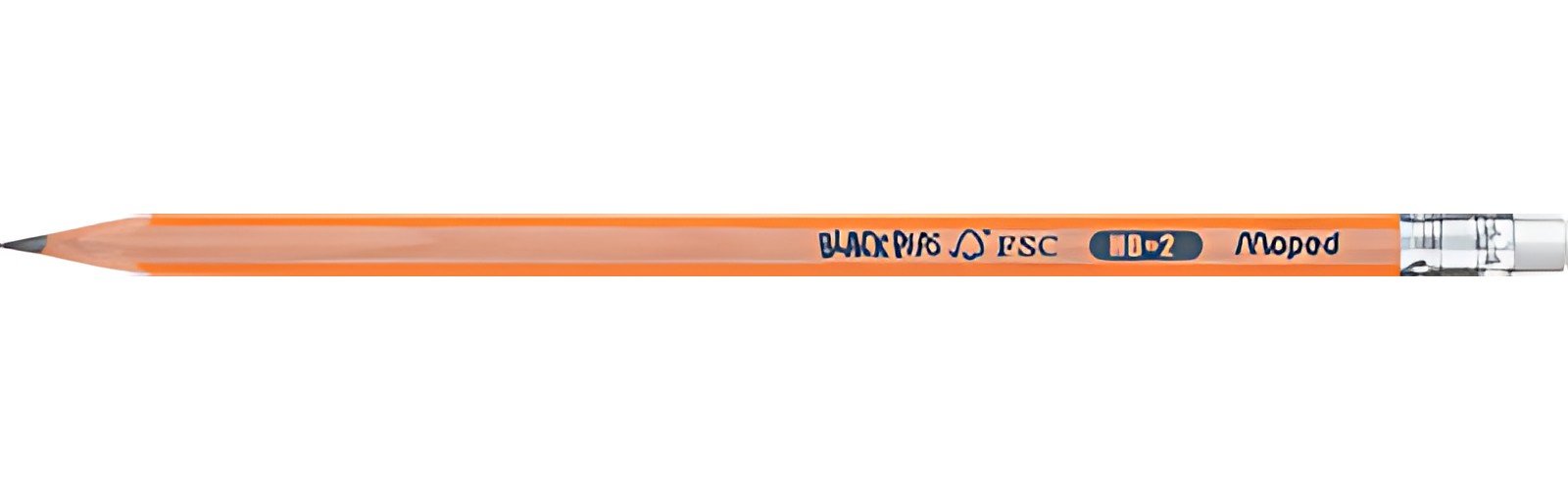 Maped Crayon BLACK'PEPS, avec gomme, degré de dureté: HB