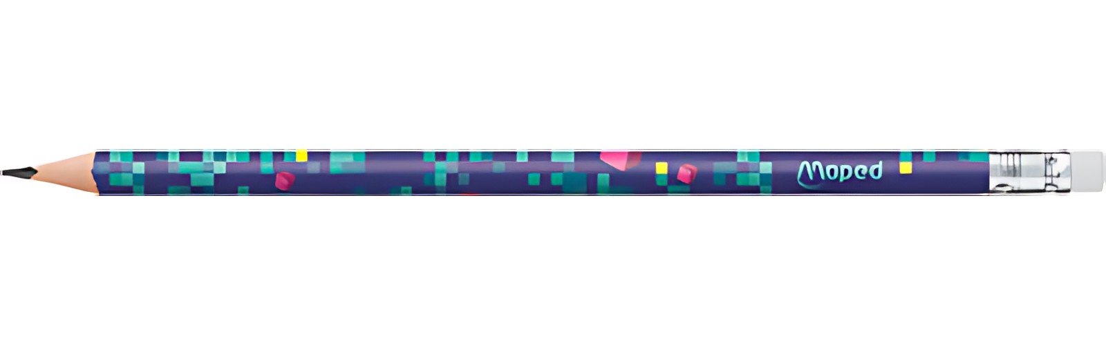 Maped Crayon de papier PIXEL PARTY, avec gomme, HB