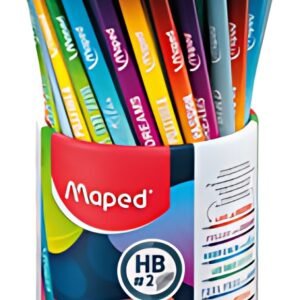 Maped Crayon graphite BLACK'PEPS ENERGY, dureté: HB, pot 72