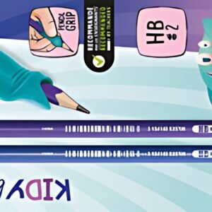 Maped Crayon de papier, avec gomme, HB, blister de 2