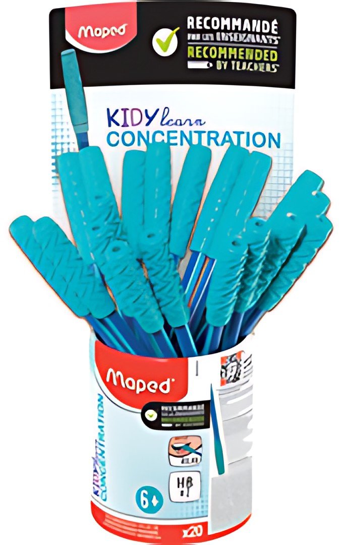 Maped Crayon à papier KIDY learn CONCENTRATION avec embout