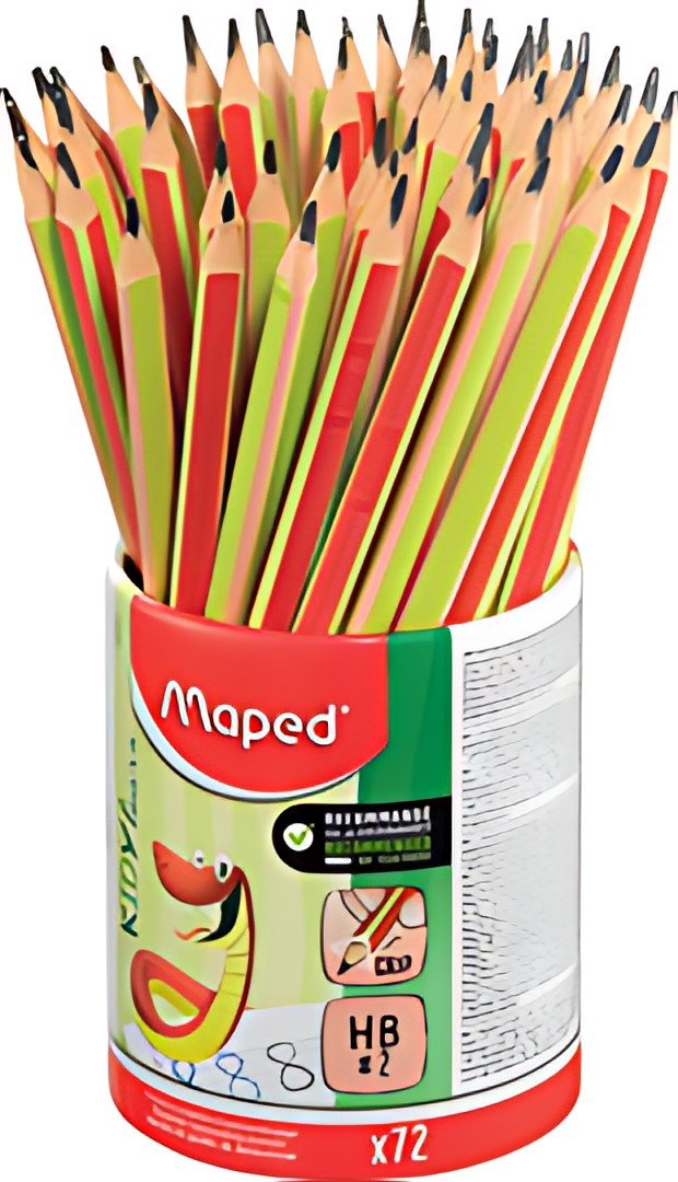 Maped Crayon d'apprentissage KIDY learn, pot de 72