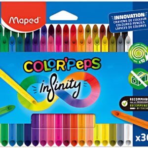 Maped Crayon de couleur COLOR'PEPS INFINITY, étui de 36