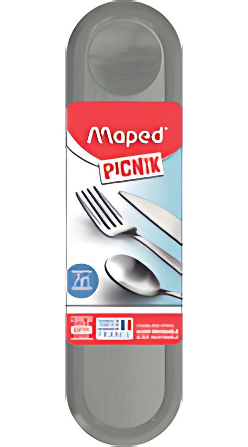 Maped PICNIK Set de couverts CONCEPT,boîte de rangement gris
