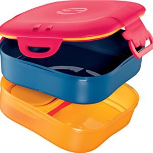 Maped PICNIK Boîte à déjeuner KIDS CONCEPT 3en1, 1,4 l, rose