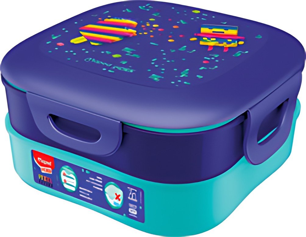 Maped Boîte à déjeuner KIDS CONCEPT PIXEL PARTY, 1,4 l