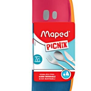 Maped PICNIK Set de couverts CONCEPT KIDS, pochette rose
