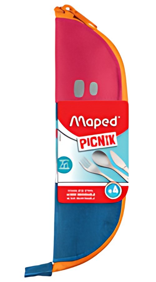 Maped PICNIK Set de couverts CONCEPT KIDS, pochette rose