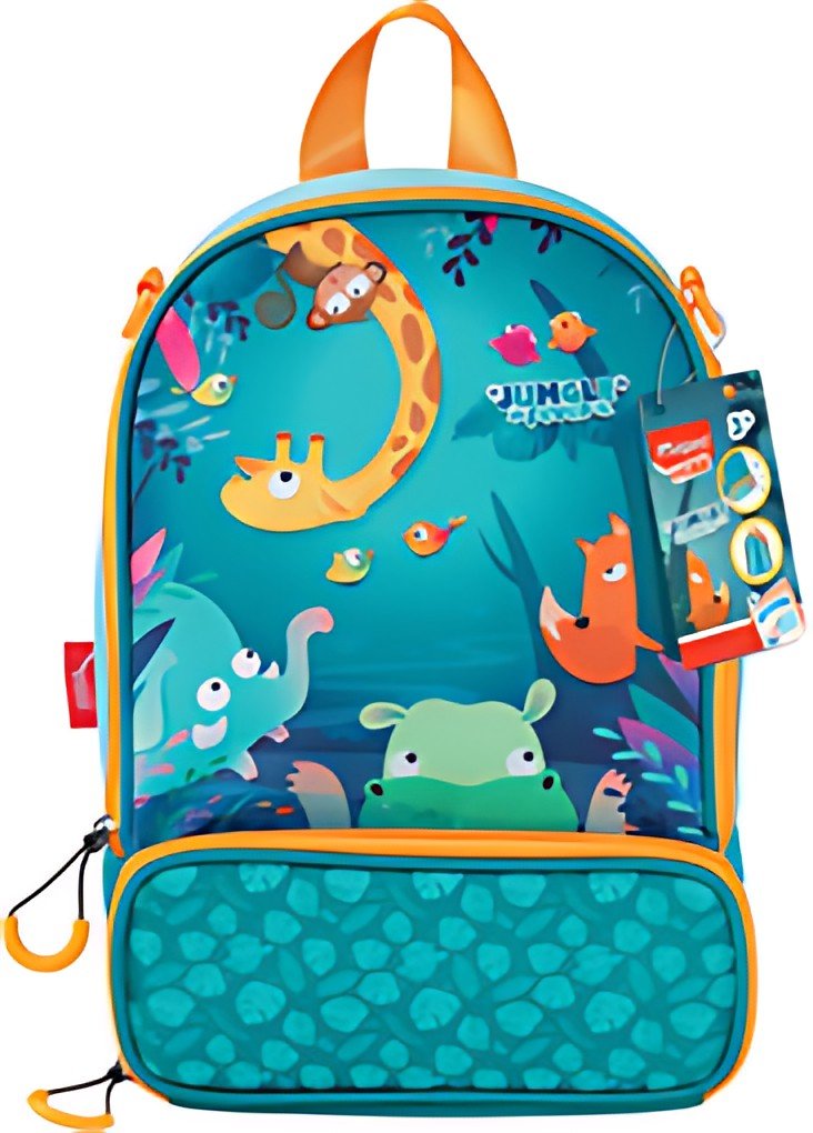 Maped PICNIK Sac à dos pour enfant JUNGLE FEVER, turquoise
