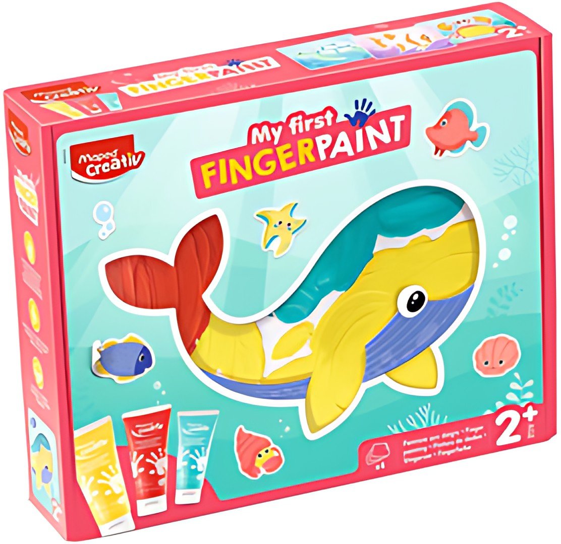 Maped Creativ my first Kit de peinture aux doigts, 9 pièces