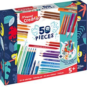 Maped Creativ Kit de coloriage COLOURING KIT, 50 pièces