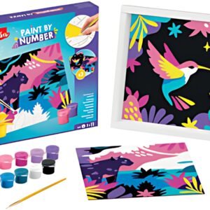 Maped Creativ Coffret de peinture au numéro Léopard / Oiseau