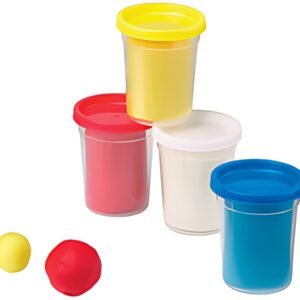 Maped Creativ Pâte à modeler, 4 couleurs standard, 456 g