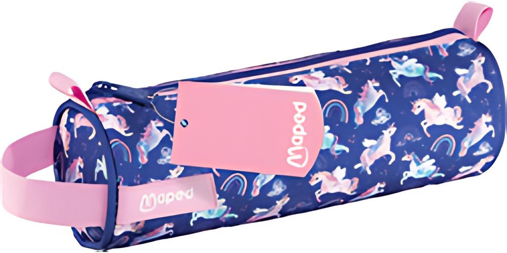 Maped Trousse ronde LICORNE, en polyester