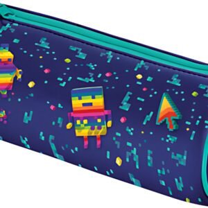 Maped Trousse ronde PIXEL PARTY, bleu