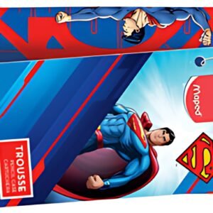 Maped Trousse ronde SUPERMAN, en néoprène