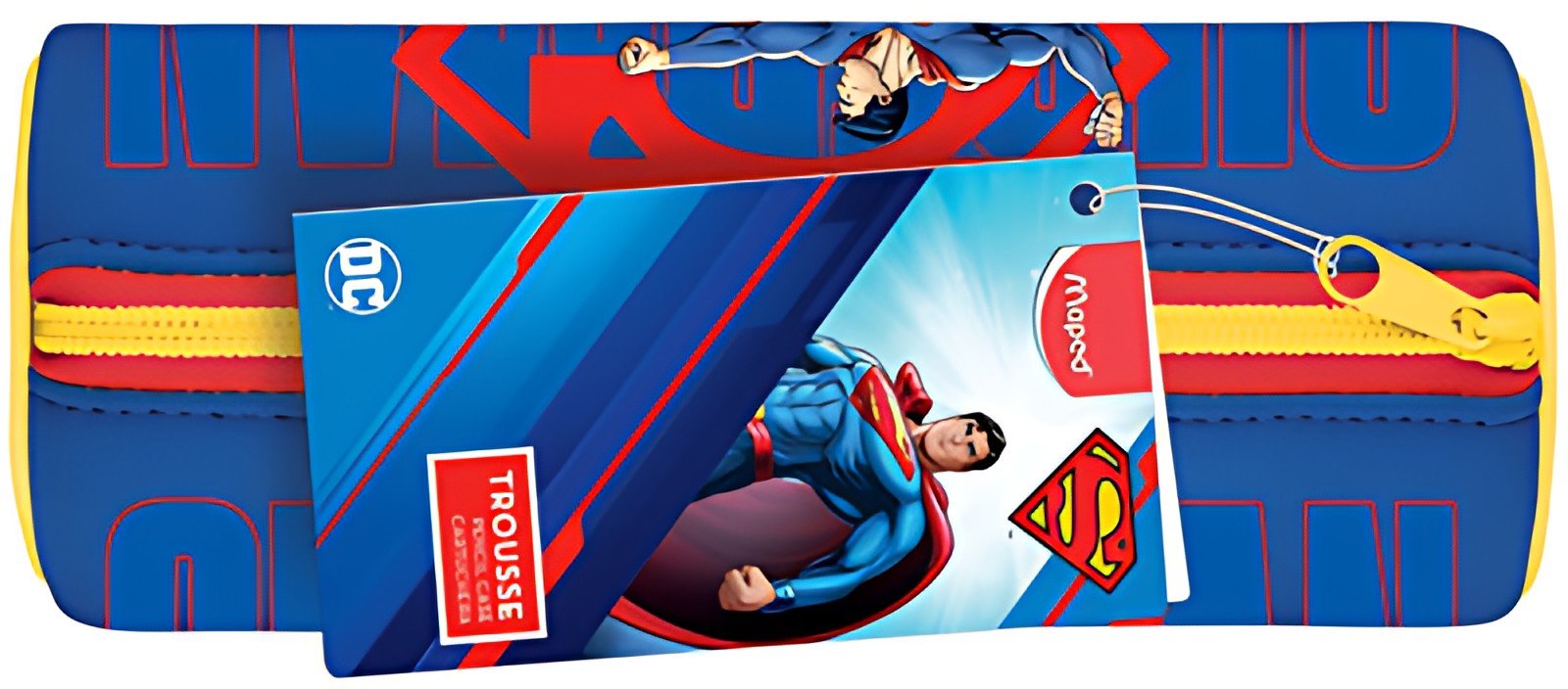 Maped Trousse ronde SUPERMAN, en néoprène