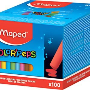 Maped Craie pour tableau COLOR'PEPS, rond, assorti