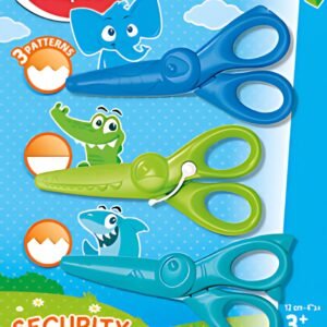 Maped Set de ciseaux cranteurs KIDICRAFT, set de 3, blister