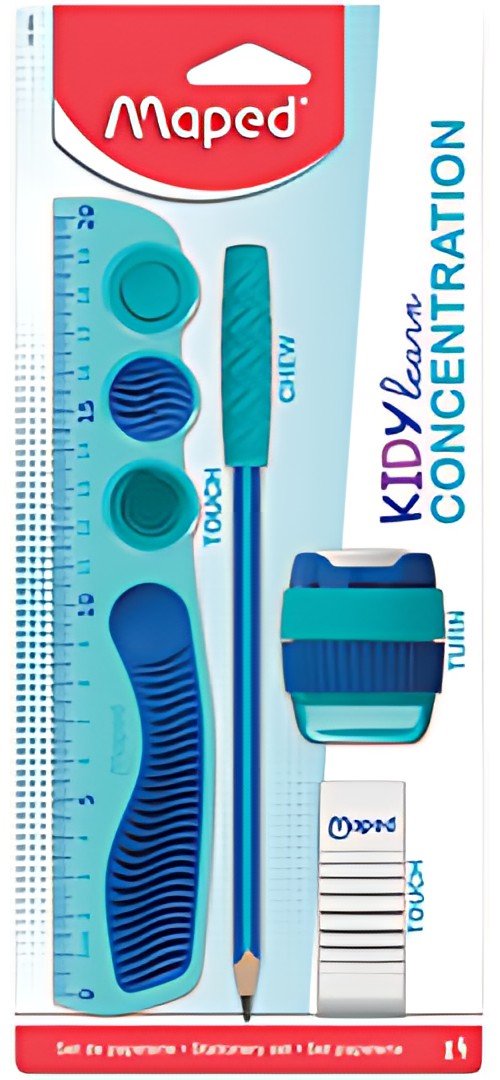 Maped Kit KIDY learn CONCENTRATION, 4 pièces, carte blister