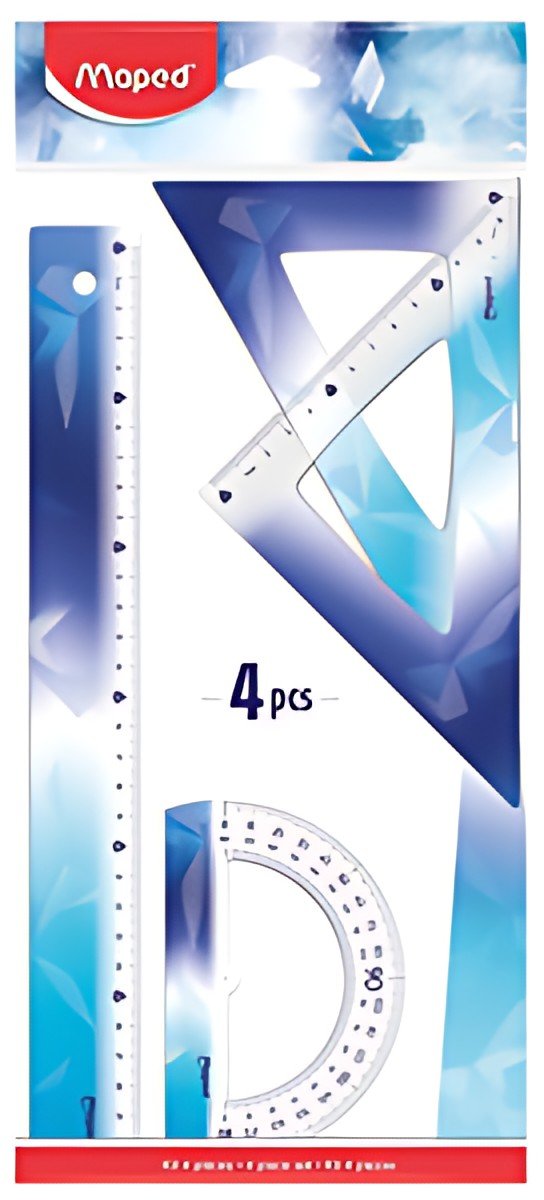 Maped Kit de géometrie ARCTIC, 4 pièces