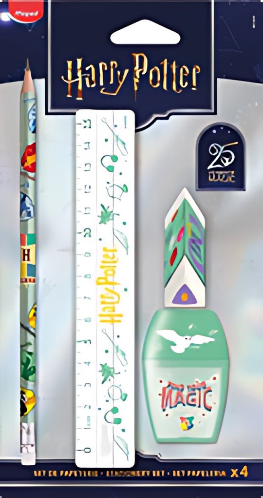 Maped Kit d'écriture 25 ans HARRY POTTER, 4 pièces, blister