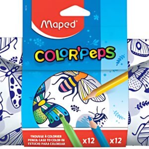 Maped Trousse à colorier avec feutres & crayons de couleur