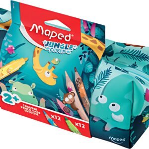 Maped Trousse JUNGLE fever, garni, 24 articles