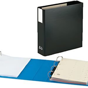 Arianex by extendos Classeur à double mécanisme, bleu