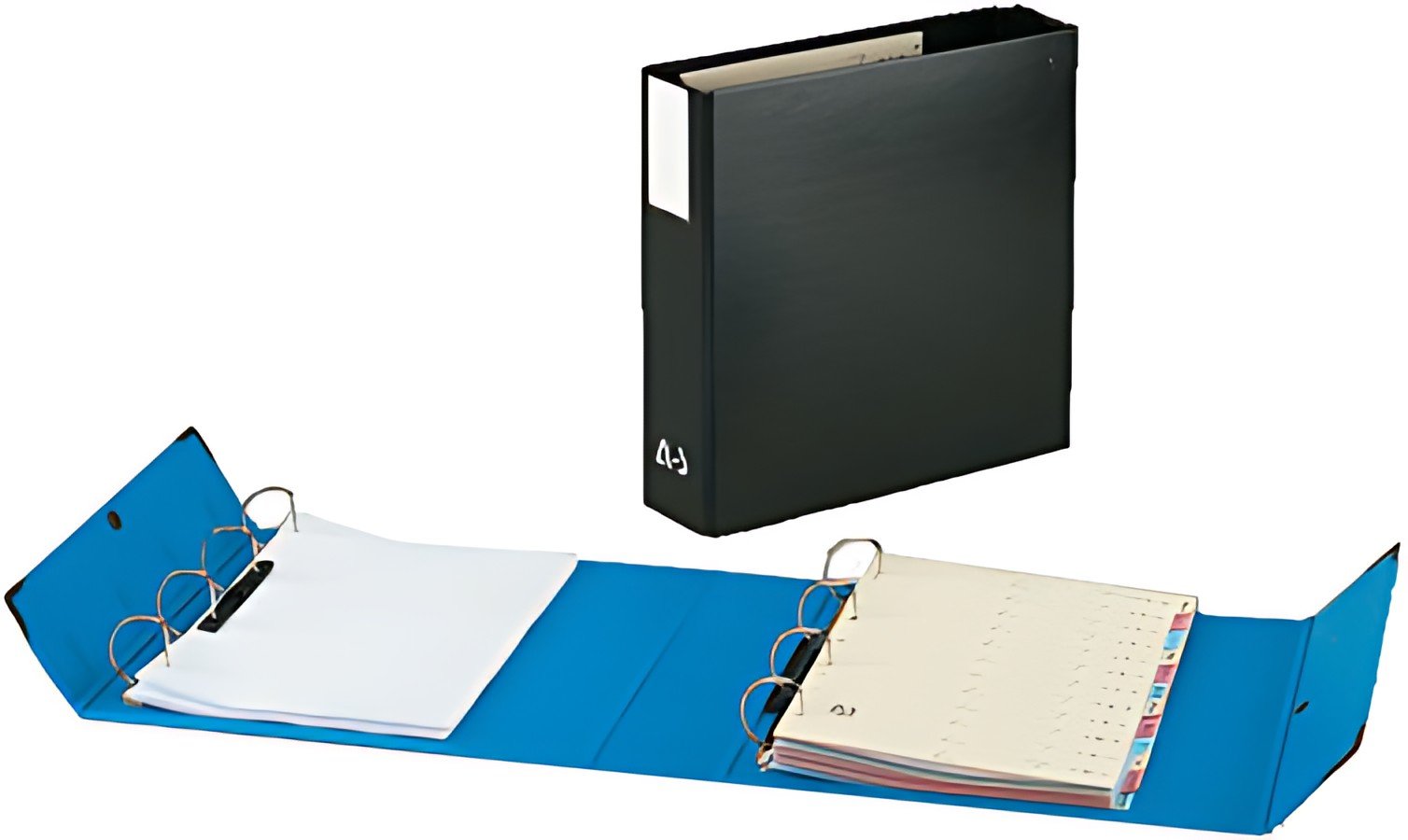 Arianex by extendos Classeur à double mécanisme, bleu