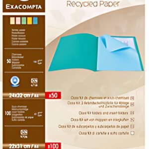 EXACOMPTA Lot de 50 chemises FOREVER + 100 sous-chemises