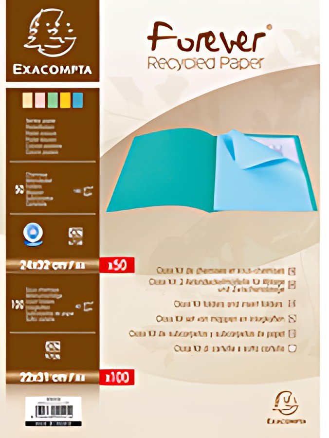 EXACOMPTA Lot de 50 chemises FOREVER + 100 sous-chemises