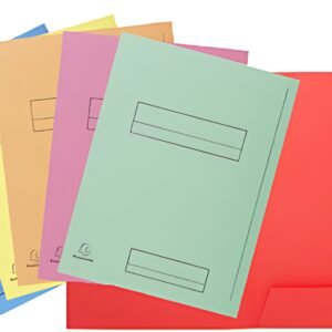 EXACOMPTA Chemises à rabats SUPER 250, A4, assorti