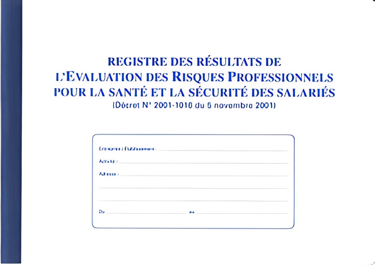 ELVE Registre "Evaluation des risques professionnels"