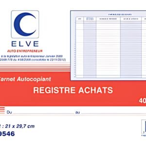 ELVE Manifold "Achats: auto-entrepreneurs", 40 feuillets