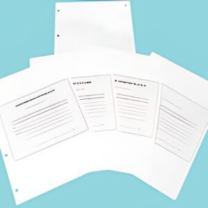 ELVE Classeur "Conseils de surveillance" 4 anneaux, PVC noir